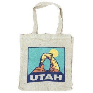 Utah Arches Burlap Bag